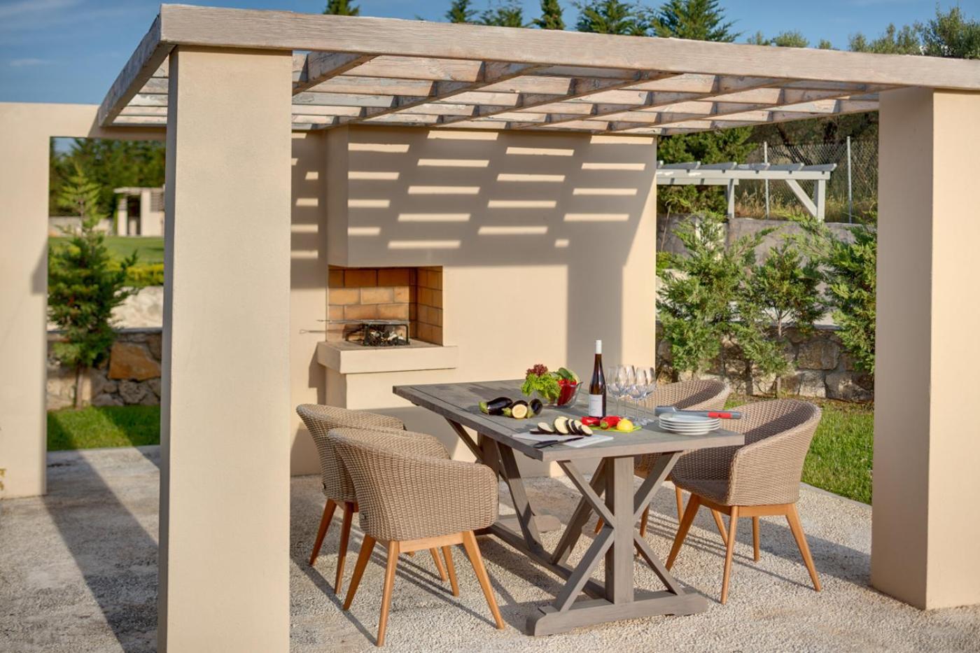 Pohoda Villas Resort Skála Foúrkas 外观 照片